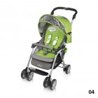Детская прогулочная коляска Baby Design TINY 2012 04 Зеленая
